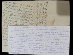 OSMANLI DÖNEMİ ORİJİNAL ASKER MEKTUBU – NADİR PARÇA