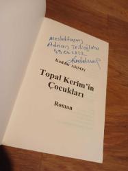 Topal Kerim'in Çocukları (isme imzalı)