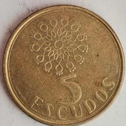 LOT.20 » PORTEKİZ  1989    5  ESCUDOS