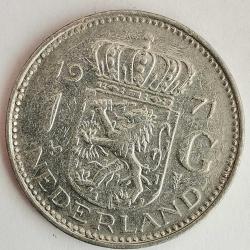 HOLLANDA  1971   1 GULDEN