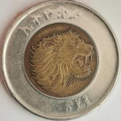 ETİYOPYA  2010   1  BIRR