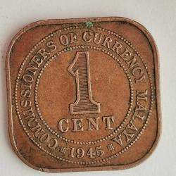 MALAYA  1945    1 CENT
