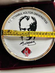 Atatürk Yıldız porselen tabak