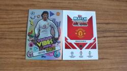 Topps UCL 2024-2025 Cristiano Ronaldo Manchester United Vintage Vibes Legend Kart No:418