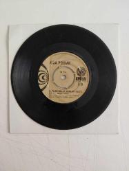 Ajda Pekkan – Kaderimin Oyunu / Kimler Geldi Kimler Geçti - 1973 Türkiye Basım  45 lik Plak/Kapaksız