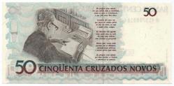 Brezilya 1990 Yılı 50 Yeni Cruzeiro Çil