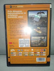 Pc oyun LOTR BFME Lord of the rings battle for middle earth. Orijinal. Disk 10 üzerinden 9.5 İyi durumda koleksiyonluk