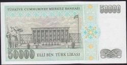 7.Emisyon 2.Tertip 50000 Lira L73 888808 Çil (1)