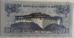 BHUTAN 1  NGULTRUM 2013 ÇİL RESİMDEKİ ÜRÜN