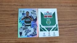 Topps UCL 2024-2025 Pedro Gonçalves Man of the Match Signature Style Kart No:409