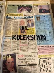 HAFTA SONU DERGİ - GAZETESİ EKSTRA EKİ DOĞUM GÜNÜ HEDİYESİ (TURKİSH -MAGAZINE - NEWSPAPER) - TAM TAKIM 8 SAYFADIR - 3 ŞUBAT 1989 - Sayı:5 -Hale Soygazi-Barış Pirhasan-Belkıs Akkale-Sami Yılmaztürk-Tanju Çolak-Halil Albayrak-Selma Güneri-Leon Rubinştayn-Burhan Çaçan-Muazzez Abacı-Nihal Arda-Zeki Müren-Ferdi Tayfur-Turan Çevik-Nazan Şoray-Sacit Aslan-AhunTuğba-Latif Demirbağ-Yılmaz Duru-Levent Kırca-Hasan Fehmi Güneş-Hülya Süer-Reha Yeprem-Nergis Tekin-Atilla Yiğit-Nergis Tekin-Engin İnal-Eşref Kolçak-Sevim Çalışgir-Savaş Taner-Müjde Ar-Ahu Tuğba-Barış Manço-Halit Çelikoğlu-elele dergisi-Zerrin Doğan-Playmen dergisi-Gülen Andak-Ayşe Tunalı-Gencay Gürün-İsmet Ay-Kandemir Konduk-Füsun Önal-Macit Koper-Neşe Erberk-Yüksel Uzel-Osman Bayşu-Hülya Koçyiğit-Melek Koçyiğit-Shirley Jane Mercler-Udi Coşkun-Nejat Uygur-Tolga Aşkıner-