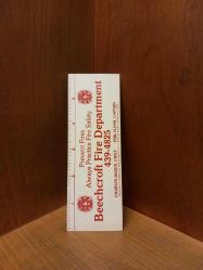 Ayraç - Call To Duty Beechcroft Fire Deparment Arka Kısmı Cetvel