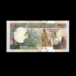 SOMALİ (1991) - 50 Shilin (ÇİL 10/10)