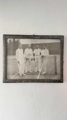 FAHRİ KORUTÜRK İMZALI TENIS EFEMERA