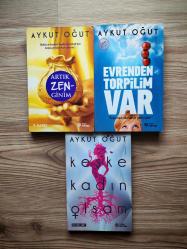 AYKUT OĞUT KİTAPLARI - EVRENDEN TORPİLİM VAR-ARTIK ZENGİNİM-KEŞKE KADIN OLSAM ( 3 KİTAP )