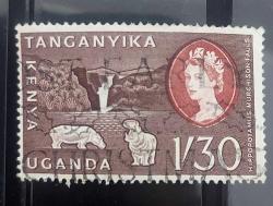 LOT.14 » İngiliz sömürgesi Kenya -Uganda-Tanganika-damgalı