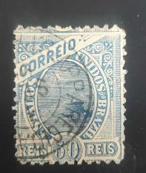 LOT.1 » Brezilya 1894 50 reis- damgalı katalog 200 tl