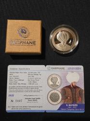 2022 YILI II. BAYEZİD DARPHANE HATIRA GÜMÜŞ 