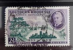 LOT.11 » İngiliz Yönetimindeki Güney Rodezya-1953- damgalı
