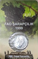 Fao Şarapçılık Hatıra Para Özel Tasarım Kit İçinde