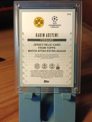 Adeyemi Jersey Relic - Match Attax Extra 24/25 Champions League