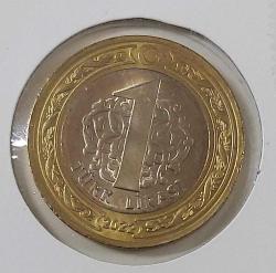 2022 ÇANAKKALE KÖPRÜSÜ 1915'TE YAPILMASININ ANISINA 1 TÜRK LİRASI ÇİL ÇÇÇ2AA1