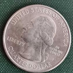 AMERİKA  2016  P    25 CENT  ÇEYREK DOLAR   HATIRA Güzel Amerika Çeyrekleri - Cumberland Boşluğu