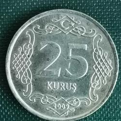 TÜRKİYE   2009    25  KURUŞ