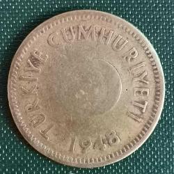 TÜRKİYE   1948    25 KURUŞ