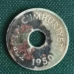 TÜRKİYE   1950   1  KURUŞ