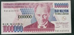 TÜRKİYE  1.000.000  TL  KAĞIT PARA