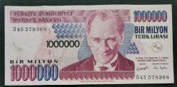 TÜRKİYE  1.000.000  TL  KAĞIT PARA