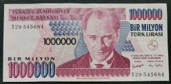 TÜRKİYE  1.000.000  TL  KAĞIT PARA