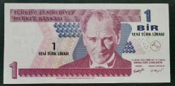 TÜRKİYE  1 TL  KAĞIT PARA