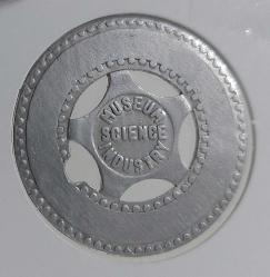 ESKİ DÖNEM ABD CHICAGO (ŞİKAGO) MÜZE JETONU ORİJİNAL ŞŞŞ2GG1 ÇOK NADİRDİR