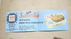 Yeni Sanella Tenzilat Kuponu 1977