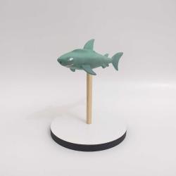 Hungry Shark Reef/Rezif Köpek Balığı Figürü - El yapımı
