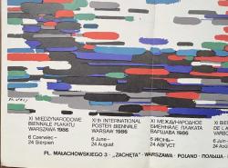 Waldemar Swierzy Polish 11th International Poster Biennale 1986