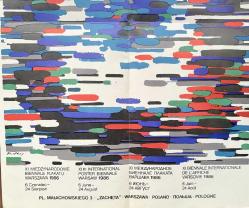 Waldemar Swierzy Polish 11th International Poster Biennale 1986