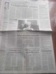 Cumhuriyet Gazetesi - Turkish Newspaper - 25 Aralık 2002 - Irak zirvesinde Amerika'nın isteklerine karşın Türkiye'nin önerileri saptandı - Cumhurbaşkanı Ahmet Necdet Sezer'den vekillere yasalarda nesnel olun - Barzani'den Ankara'ya tavır - AKP türban ve Irak kıskacında - Bülent Ecevit uyardı can kaybı çok olur - emeklinin çilesi bitmiyor - iktidardan Kemal Gürüz'e gözdağı - Hablemitoğlu'na sıkılan kurşun yazan İlhan Selçuk - bergamalılar yargı karşısında - Recep Tayyip Erdoğan paketi yeniden - Başbakan Abdullah Gül Necip Hablemitoğlu suikasti ile yakından ilgileniyoruz - Abdullah Öcalan dosyası yerel mahkemede - Deniz Baykal AKP'nin boş söylemle iktidar olduğunu söyledi - Filistin'de işgal altında Noel kutlaması - AYGAZ'dan İngiltere'ye ihracat - Türkiye yazarlar Sendikası başkanı Cengiz Bektaş'a Romanya'dan ödül - Fazıl Say Ve Cihat Aşkın Fotoğrafı - Bir yudum hayatın bu haftaki bölümünde Yıldız Kenter - Galatasaray sallandı ama yıkılmadı - Fenerbahçe'de Revivo kıymete bindi