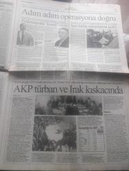 Cumhuriyet Gazetesi - Turkish Newspaper - 25 Aralık 2002 - Irak zirvesinde Amerika'nın isteklerine karşın Türkiye'nin önerileri saptandı - Cumhurbaşkanı Ahmet Necdet Sezer'den vekillere yasalarda nesnel olun - Barzani'den Ankara'ya tavır - AKP türban ve Irak kıskacında - Bülent Ecevit uyardı can kaybı çok olur - emeklinin çilesi bitmiyor - iktidardan Kemal Gürüz'e gözdağı - Hablemitoğlu'na sıkılan kurşun yazan İlhan Selçuk - bergamalılar yargı karşısında - Recep Tayyip Erdoğan paketi yeniden - Başbakan Abdullah Gül Necip Hablemitoğlu suikasti ile yakından ilgileniyoruz - Abdullah Öcalan dosyası yerel mahkemede - Deniz Baykal AKP'nin boş söylemle iktidar olduğunu söyledi - Filistin'de işgal altında Noel kutlaması - AYGAZ'dan İngiltere'ye ihracat - Türkiye yazarlar Sendikası başkanı Cengiz Bektaş'a Romanya'dan ödül - Fazıl Say Ve Cihat Aşkın Fotoğrafı - Bir yudum hayatın bu haftaki bölümünde Yıldız Kenter - Galatasaray sallandı ama yıkılmadı - Fenerbahçe'de Revivo kıymete bindi