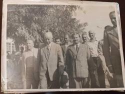 SD---BÜYÜK BOY C.H.P. OLAĞÜSTÜ KURULTAYI İSMET İNÖNÜ FOTOĞRAFI