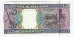 Moritanya 2002 Yılı 100 Ouguiya ÇİL