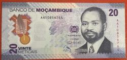 MOZAMBİK 20 METICANA 2024  ÇİL.POLİMER PARA
