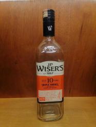 Şişe - JP. Wiser's 70 CL (Boş Viski Şişesi)