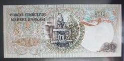 6.EMİSYON 50 TÜRK LİRASI SERİ: D49 142718- ÇİL