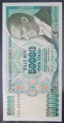 7.EMİSYON 50.000 TÜRK LİRASI SERİ: I51 457009 ÇİL