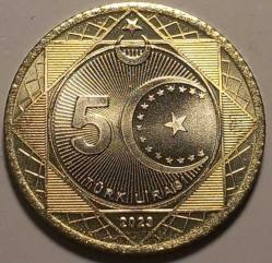 100. Yıl 5tl Cumhuriyetin 100. Yılına Özel Basılan Hatıra Madeni Para