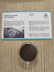 Anadolu Ajansının Kuruluşunun 100. Yılı Bronz