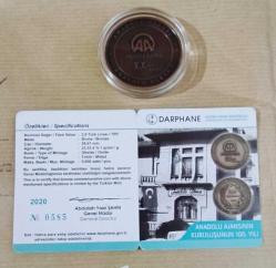 LOT.17 » Anadolu Ajansının Kuruluşunun 100. Yılı Bronz